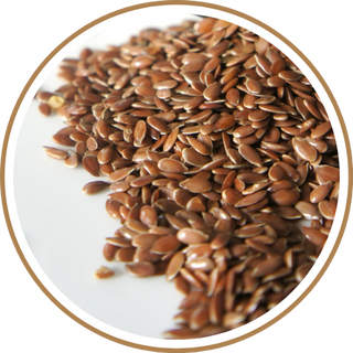 Coconut milk and flaxseed
